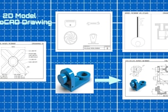 design a 2d model of your autocad project