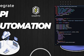 do API integration, development or fixing to your website