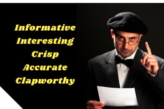 write a convincing, informative, and motivating speech for you