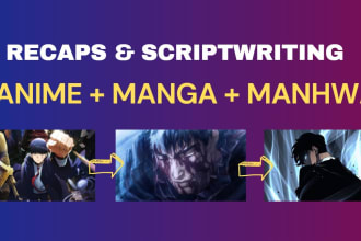 create anime recaps for your youtube channel