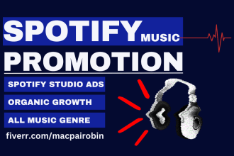 create and run ads to promote your spotify music