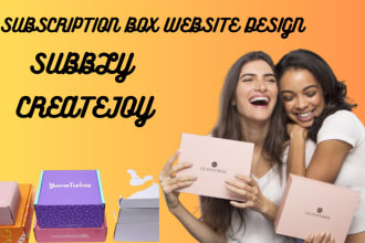 create subbly website subscription box website responsive createjoy website