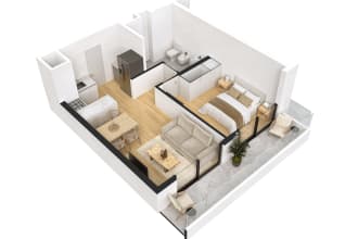 turn your autocad 2d into an awesome 3d floor plan