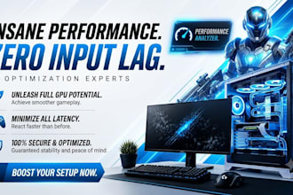 optimize your windows PC for faster performance and gaming