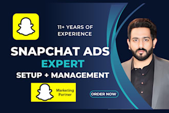 expertly set up and manage high converting snapchat ad campaigns