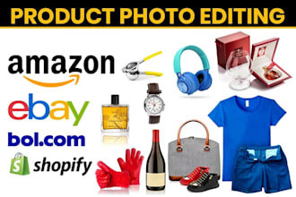 do product photo editing for amazon ebay shopify etsy