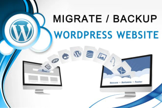 clone, backup and migrate your wordpress website from one host to other