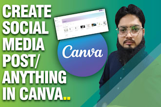 design facebook cover, youtube thumbnail social media post