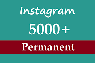 get 5000 organic instagram followers
