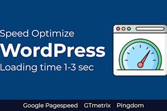 do wordpress speed optimization