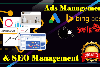 setup google maps bing maps and yelp ads campaigns