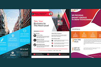 make flyer design, bifold, trifold, brochure design