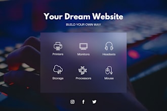 develop modern business website and e commerce