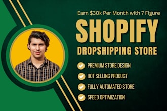 build shopify website shopify store design shopify dropshipping shopify store