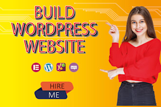 create wordpress website design  redesign theme customization