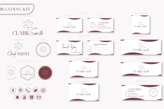 do beauty, cosmetics, and signature logo with brand identity