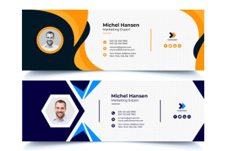 create professional email signature design for your company