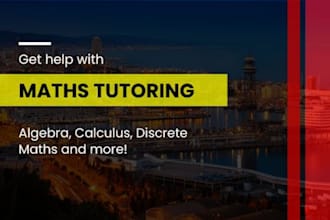 be your expert maths tutor