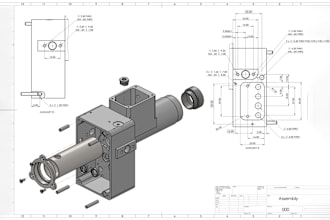 2d technical drawings, drafting, and 3d cad modeling
