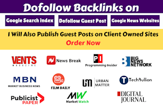 seo guest post and dofollow backlinks to rank your website