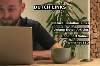 manual article link building on relevant dutch sites