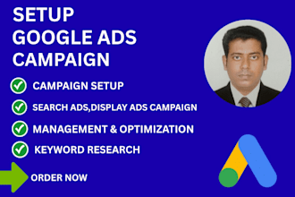 google ads campaign setup