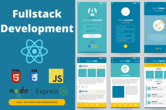 do full stack mern development with react, express, nest, mongodb, mysql