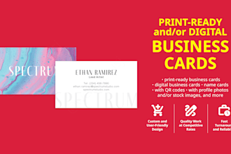 create custom business cards