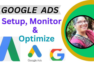 setup, monitor, and optimize your google ads campaign