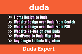 get a website using duda, duda expert, duda website copy