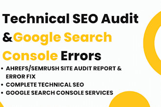 fix ahrefs website audit report and do technical SEO
