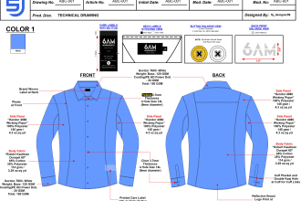 design fashion apparel clothing techpack and flat sketches