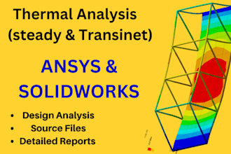 do thermal analysis steady, transient, thermal simulations in ansys