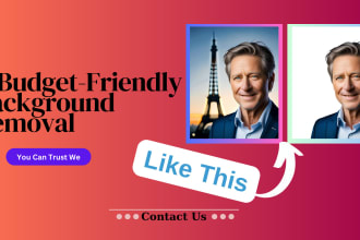 do background remove with a budget friendly price
