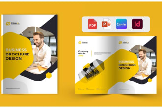 design company profile for startup and business