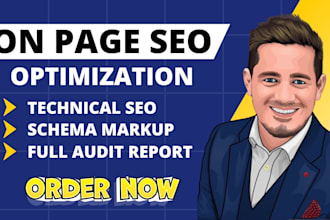 do onpage seo of wordpress, wix, shopify for google ranking