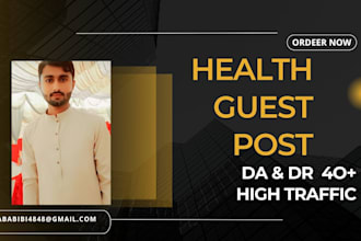 do fitness and health guest post with do follow backlinks