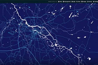 create custom maps, spatial analysis, and do gis programming