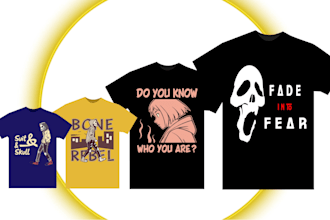 do professional and exclusive streetwear t shirt design