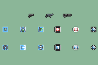 make props or item sprites in pixel art for your game