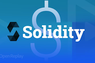 make smart contract in solidity for an evm chain