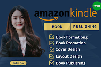 format, publish, promote your book on KDP amazon kindle