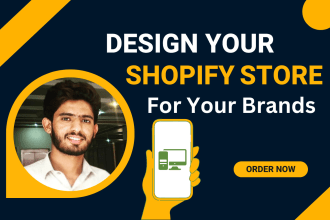 set up shopify store, shopify dropshipping store, and manage shopify store