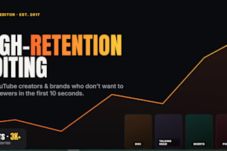 youtube video editing high retention videos for creators