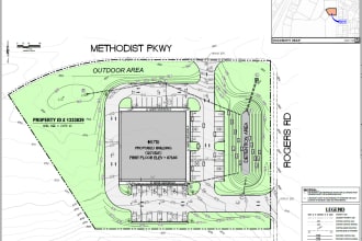 design a grading and drainage plan no seal and sign