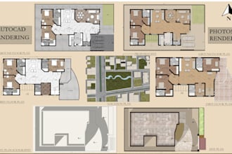 render 2d floor plans