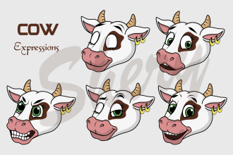 draw facial expressions for any character