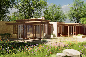 render your arch exterior design