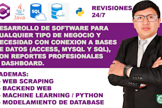 construcción de cualquier software de escritorio