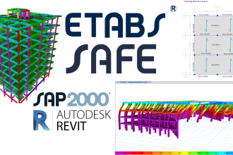 make structural design of reinforced concrete and steel structures on etabs